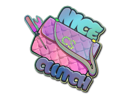 Sticker Slab | Nice Clutch (Holo)