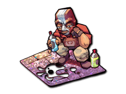 Sticker Slab | Street Artist (Glitter)