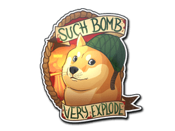 Sticker Slab | Bomb Doge