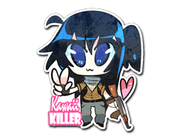 Sticker Slab | Kawaii Killer Terrorist