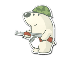 Sticker Slab | Nelu the Bear