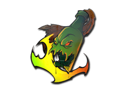 Sticker Slab | Devouring Flame (Holo)