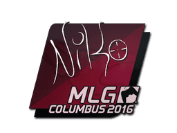 Sticker Slab | NiKo | MLG Columbus 2016