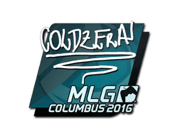 Sticker Slab | coldzera | MLG Columbus 2016