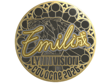Sticker | EmiliaQAQ (Gold) | Cologne 2026