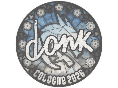 Sticker Slab | donk | Cologne 2026