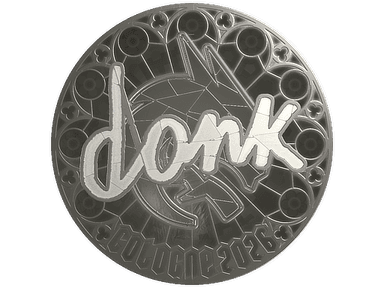 Sticker | donk (Foil) | Cologne 2026
