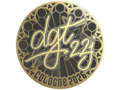 Sticker | dgt (Gold) | Cologne 2026