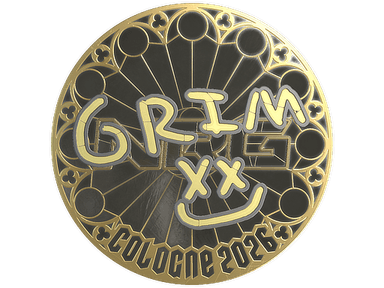 Sticker | Grim (Gold) | Cologne 2026