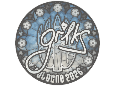 Sticker Slab | gr1ks | Cologne 2026