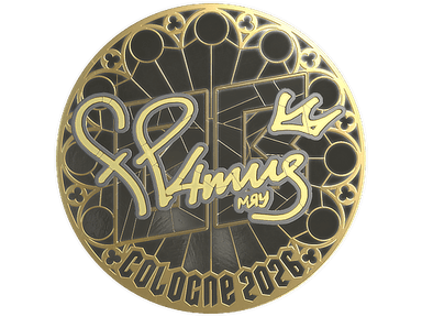 Sticker | FL4MUS (Gold) | Cologne 2026