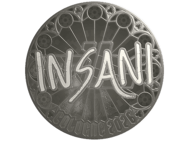 Sticker | insani (Foil) | Cologne 2026