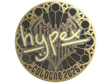 Sticker | hypex (Gold) | Cologne 2026