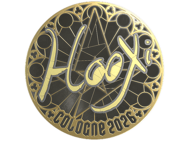 Sticker | HooXi (Gold) | Cologne 2026