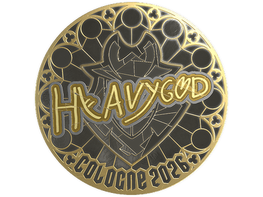Sticker | Heavygod (Gold) | Cologne 2026