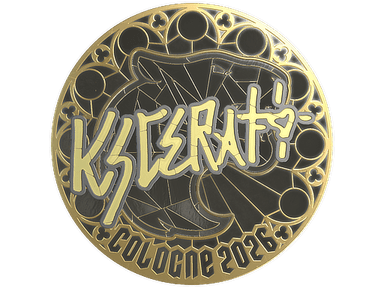 Sticker | KSCERATO (Gold) | Cologne 2026