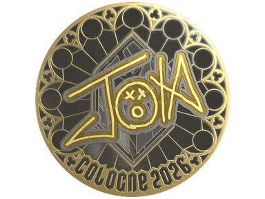Sticker | JOTA (Gold) | Cologne 2026