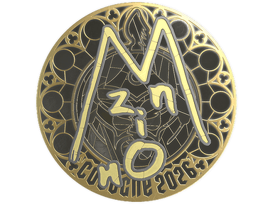 Sticker | mzinho (Gold) | Cologne 2026