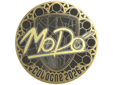 Sticker | MoDo (Gold) | Cologne 2026
