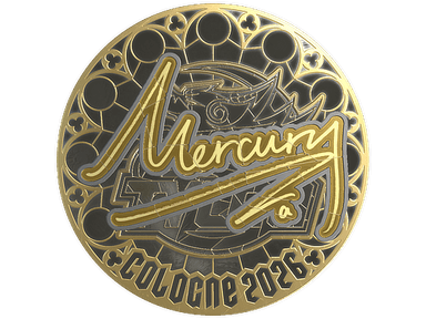 Sticker | Mercury (Gold) | Cologne 2026