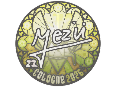 Sticker | mezii | Cologne 2026