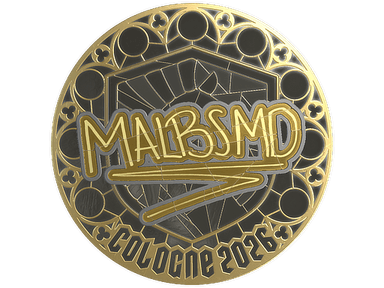 Sticker | malbsMd (Gold) | Cologne 2026