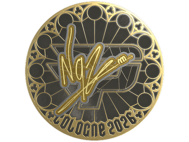 Sticker | NQZ (Gold) | Cologne 2026