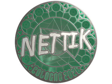 Sticker Slab | nettik (Foil) | Cologne 2026