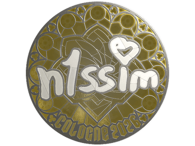 Sticker Slab | n1ssim (Foil) | Cologne 2026