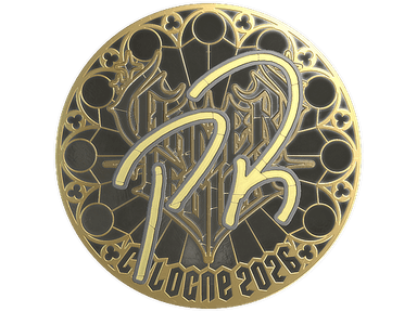 Sticker | PR (Gold) | Cologne 2026
