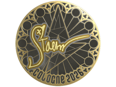 Sticker | Staehr (Gold) | Cologne 2026