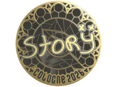 Sticker | story (Gold) | Cologne 2026