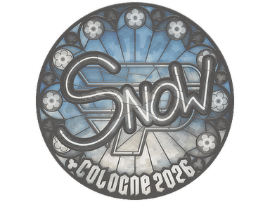 Sticker Slab | snow | Cologne 2026