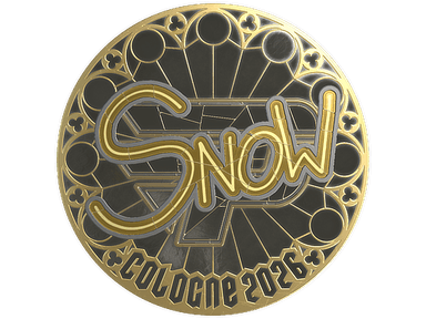 Sticker | snow (Gold) | Cologne 2026
