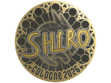 Sticker Slab | sh1ro (Gold) | Cologne 2026