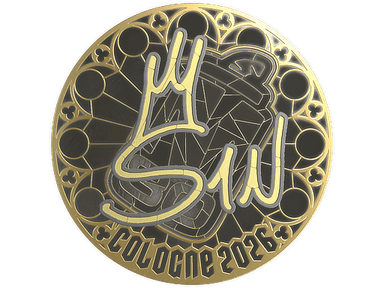 Sticker | s1n (Gold) | Cologne 2026