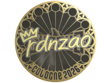Sticker | rdnzao (Gold) | Cologne 2026