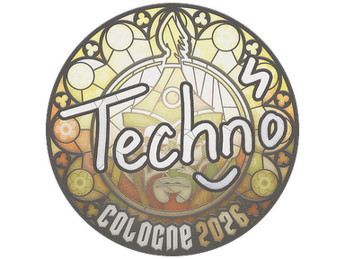 Sticker Slab | Techno4K | Cologne 2026