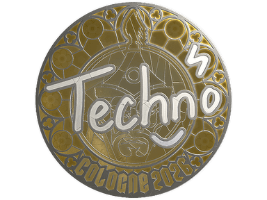 Sticker | Techno4K (Foil) | Cologne 2026