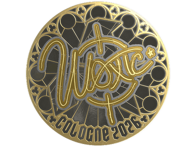 Sticker | woxic (Gold) | Cologne 2026
