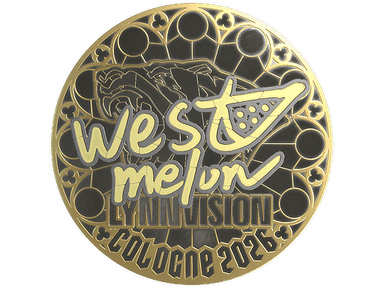 Sticker | westmelon (Gold) | Cologne 2026