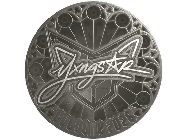 Sticker | yxngstxr (Foil) | Cologne 2026