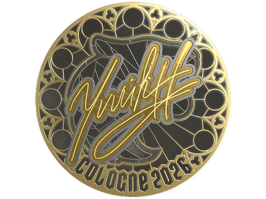 Sticker | yuurih (Gold) | Cologne 2026