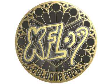 Sticker | xfl0ud (Gold) | Cologne 2026