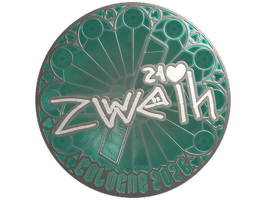 Sticker Slab | zweih (Foil) | Cologne 2026