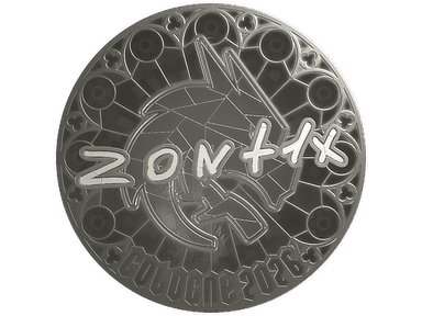 Sticker | zont1x (Foil) | Cologne 2026