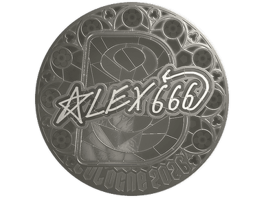 Sticker | alex666 (Foil) | Cologne 2026