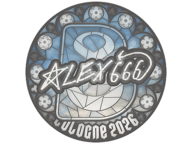 Sticker | alex666 | Cologne 2026