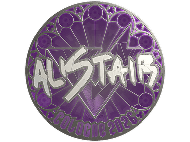 Sticker Slab | aliStair (Foil) | Cologne 2026
