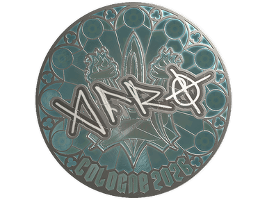 Sticker Slab | afro (Foil) | Cologne 2026